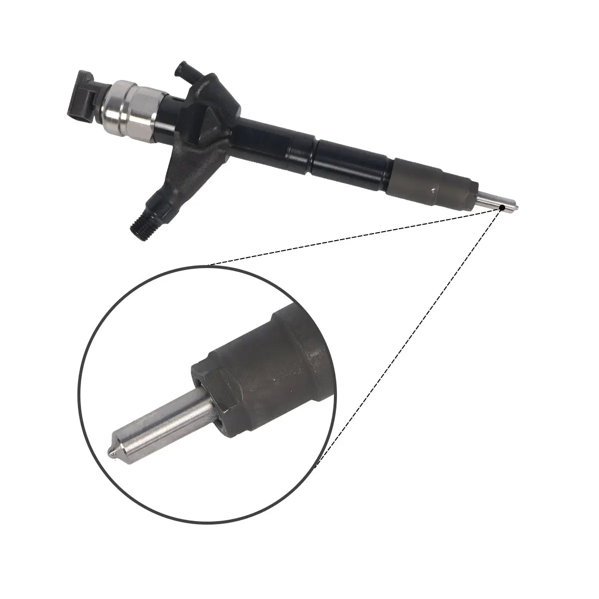 Fuel Injector 16600-EB70A 16600-EB70 16600-EB70D Compatible with Nissan Navara Pathfinder YD25 Engine