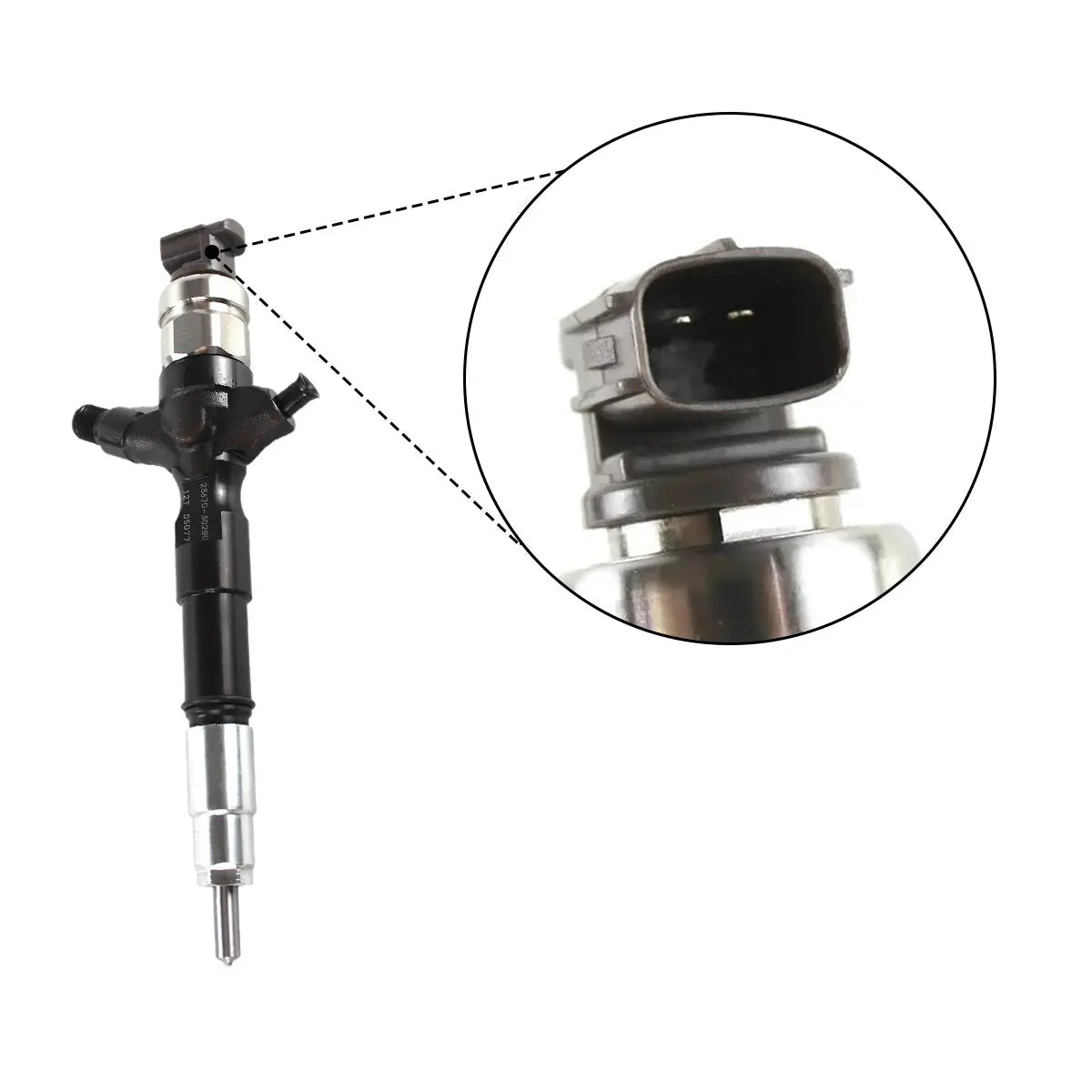 Diesel Fuel Injector 095000-7780 Compatible with Denso Toyota Hilux Prado 2KD-FTV 3.0L 1KD-FTV