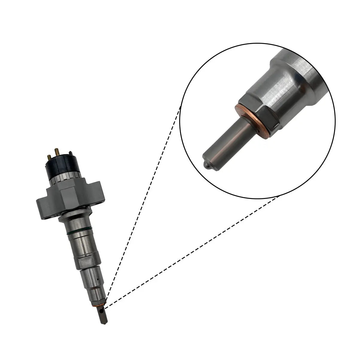 Diesel Fuel Injector 2872127 Compatible with Cummins Engine ISC ISL 8.9L