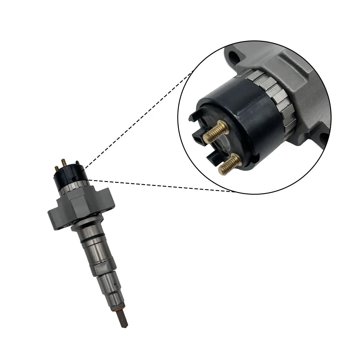 Diesel Fuel Injector 2872127 Compatible with Cummins Engine ISC ISL 8.9L