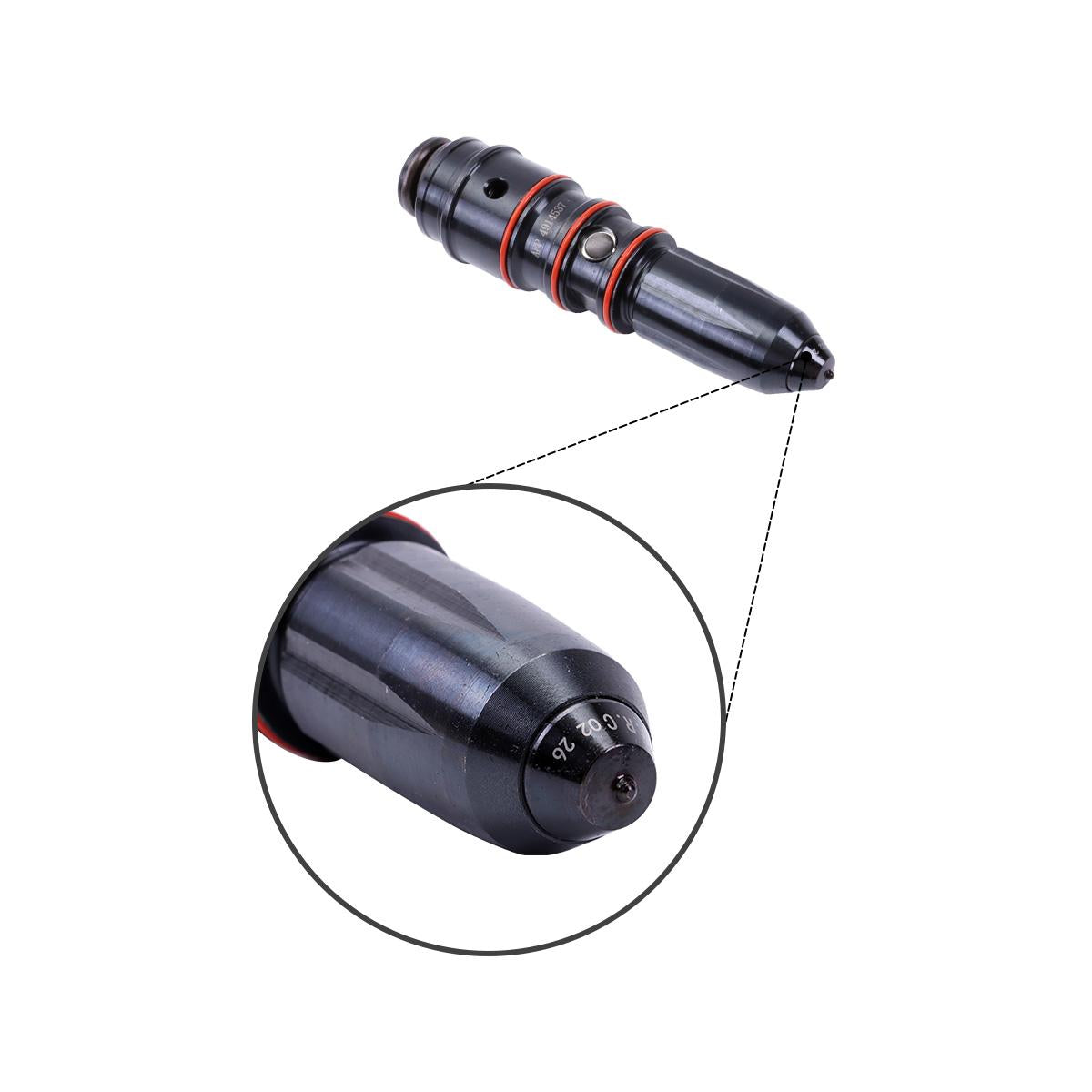 Diesel Fuel Injector 4914537 Compatible with Cummins NT855 NTA855 Engine
