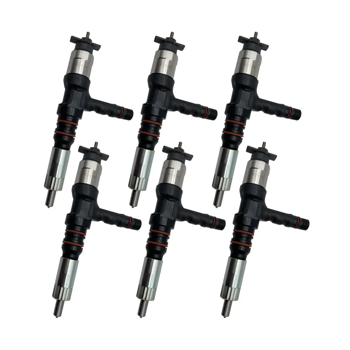 095000-6140 6261-11-3200 Fuel Injector Compatible with Komatsu 6D140 Engine PC800-8 Excavator