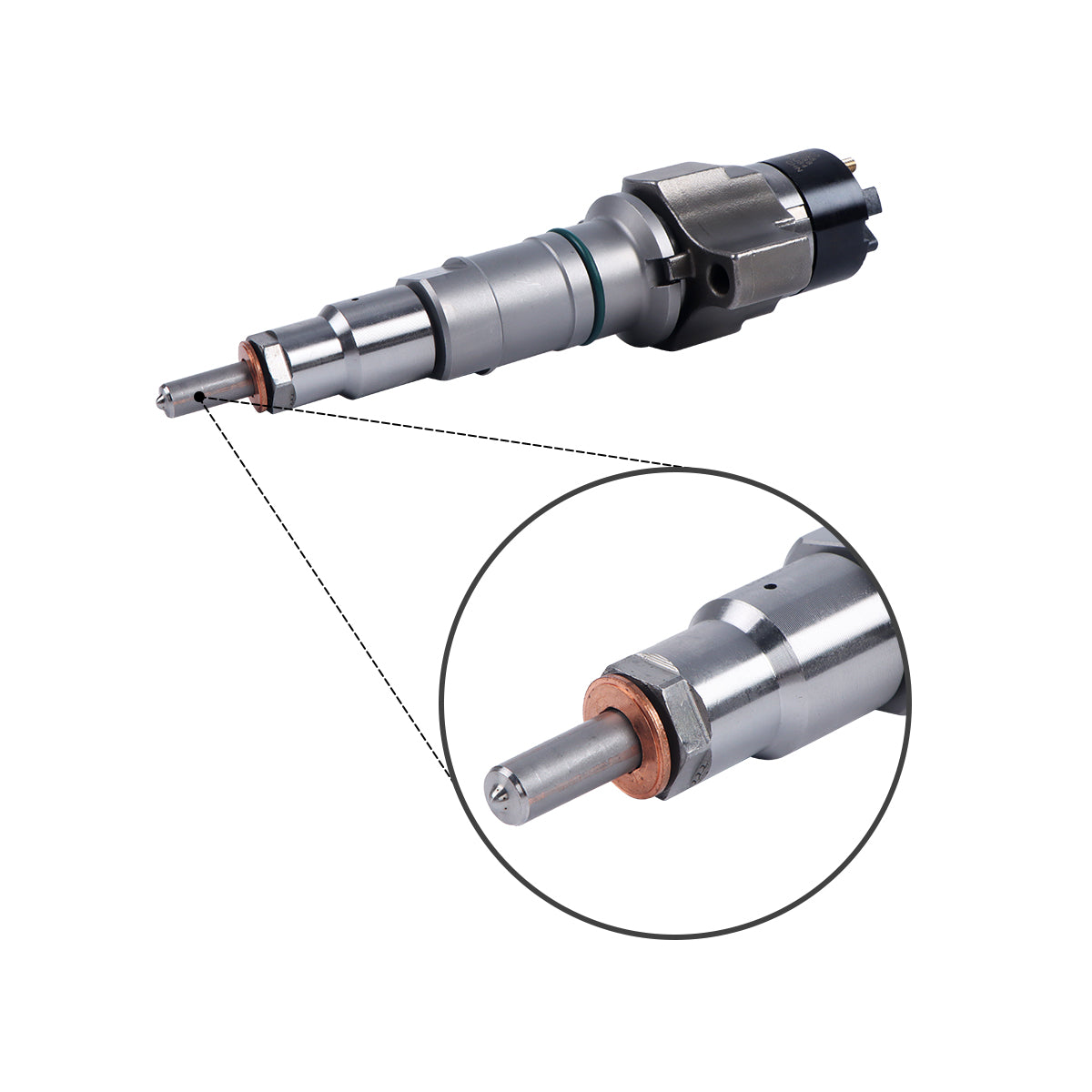 Diesel Fuel Injector with Tube 2872765 Compatible with Cummins ISC 8.3L ISL QSC QSL