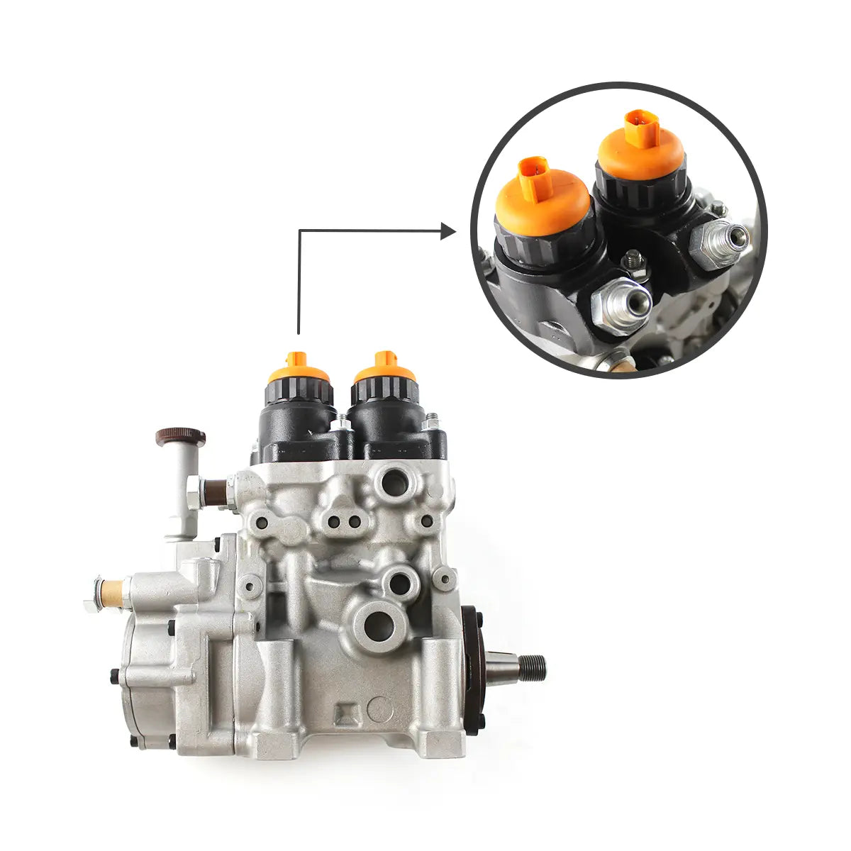 diesel fuel pump 094000-0383 for Komatsu 6D125 PC400-7 Excavator - image 3