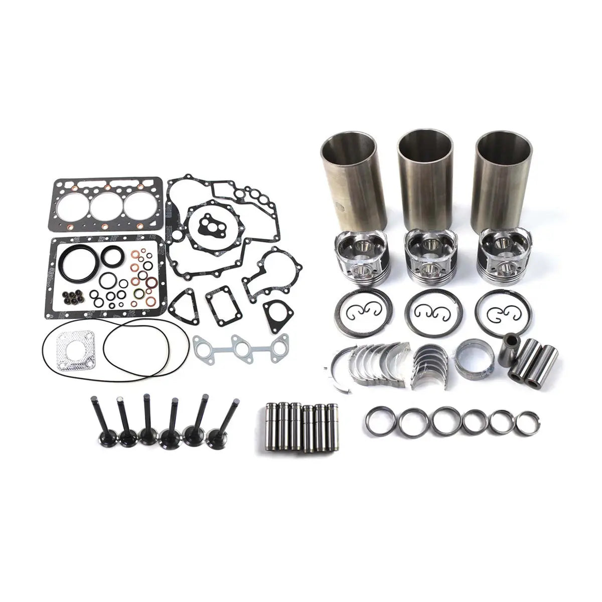 D722 D722EBH D722E Engine Overhaul Rebuild Kit for Kubota Tractor Forklift Parts - image 2
