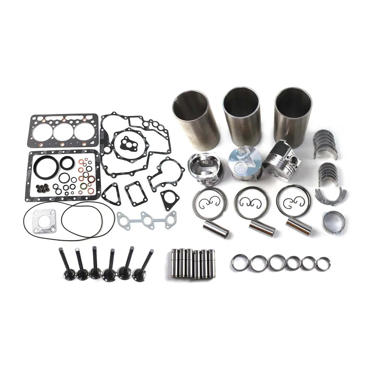 D722 D722EBH D722E Engine Overhaul Rebuild Kit for Kubota Tractor Forklift Parts - image 5