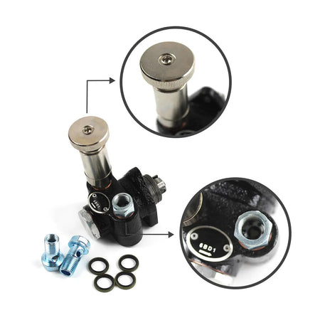 fuel feed pump 400908-00026 for Doosan DB58TIS Isuzu 4BG1 Engine - image 3