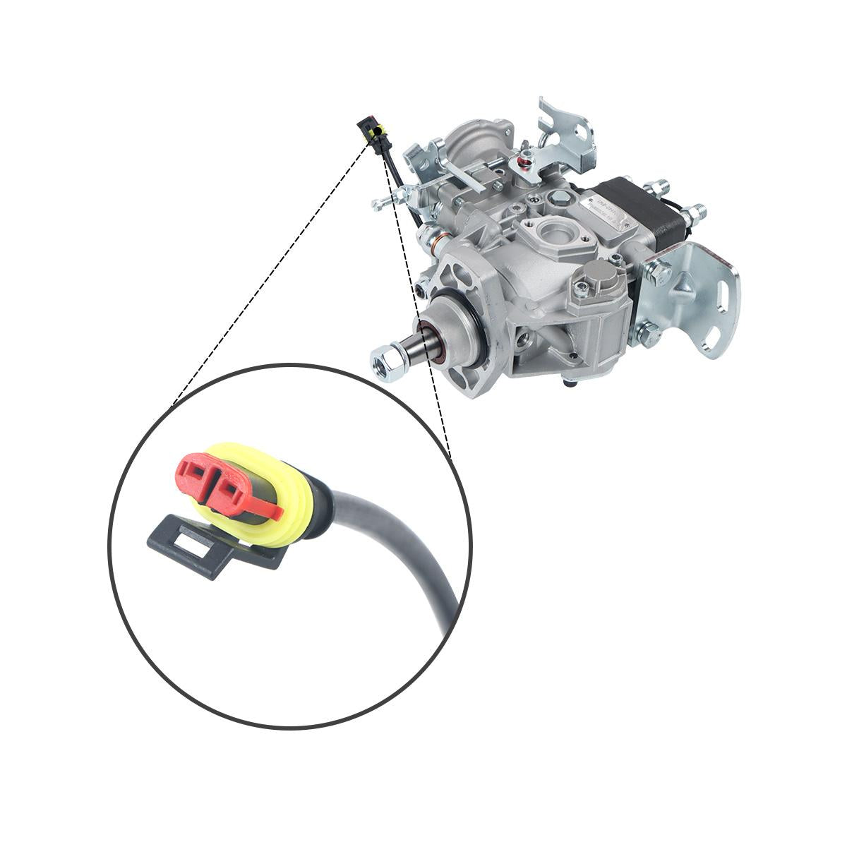 104640-8141 fuel injection pump for Mitsubishi Pajero 2.5 TD - image 2