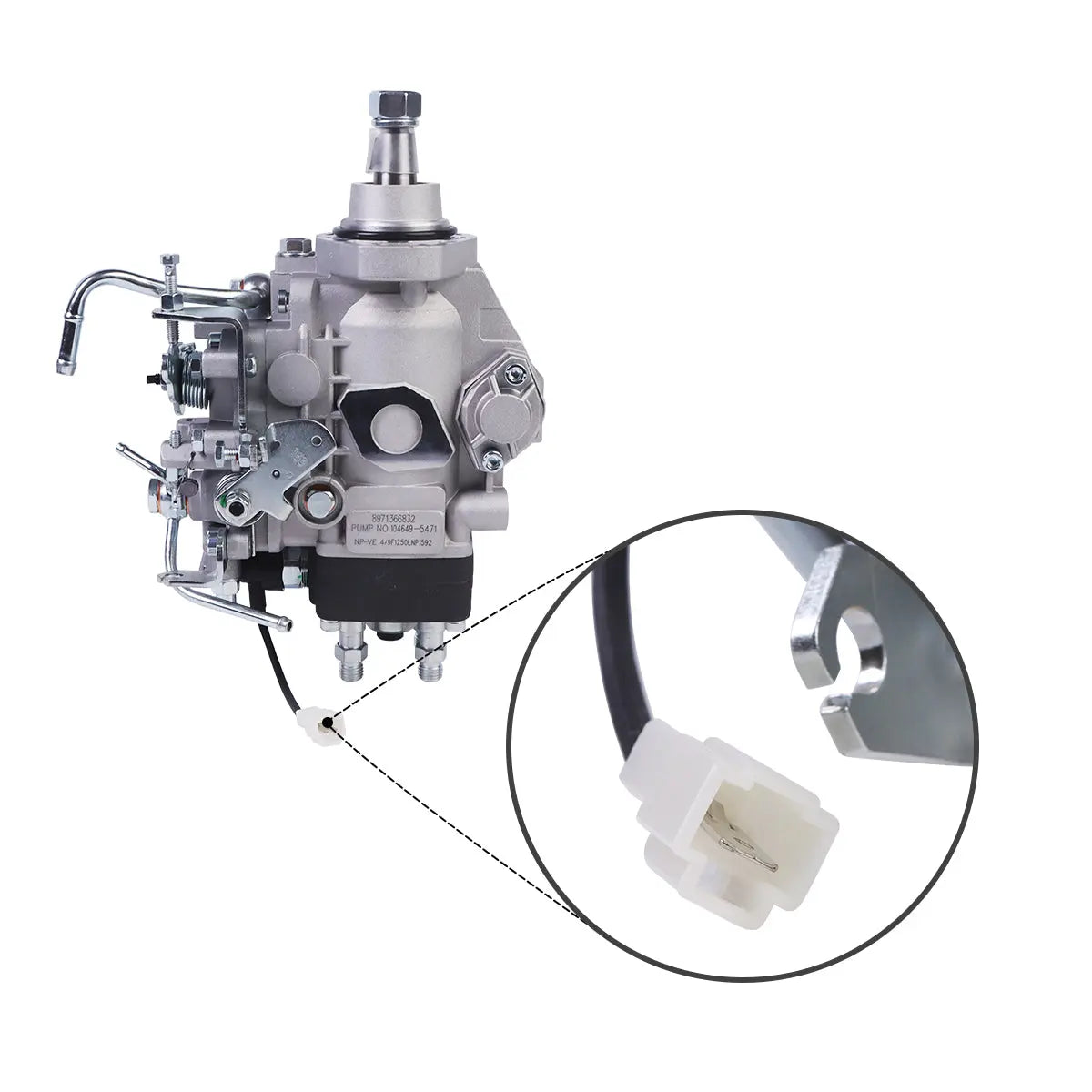 Topsealkit 104649-5471 fuel injection pump VE4/9F1250LNP1592, for Zexel Isuzu 6HK1 Engine C240 - image 4