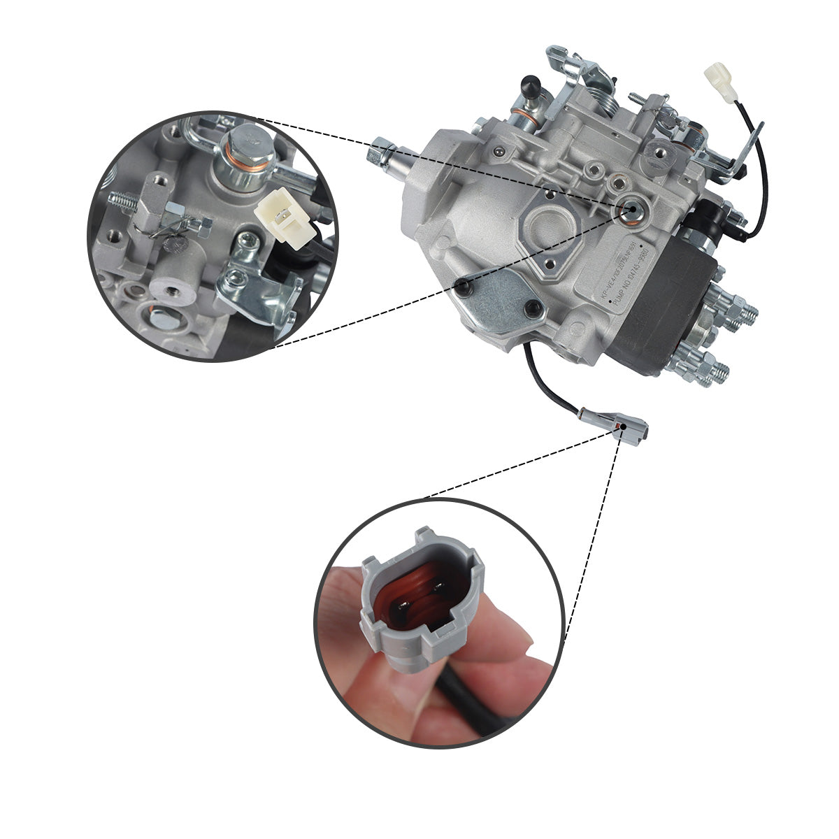 Topsealkit 104745-9980 fuel injection pump, for Bongo KIA 2700 Diesel Engine - image 4