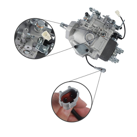 Topsealkit 104745-9980 fuel injection pump, for Bongo KIA 2700 Diesel Engine - image 4
