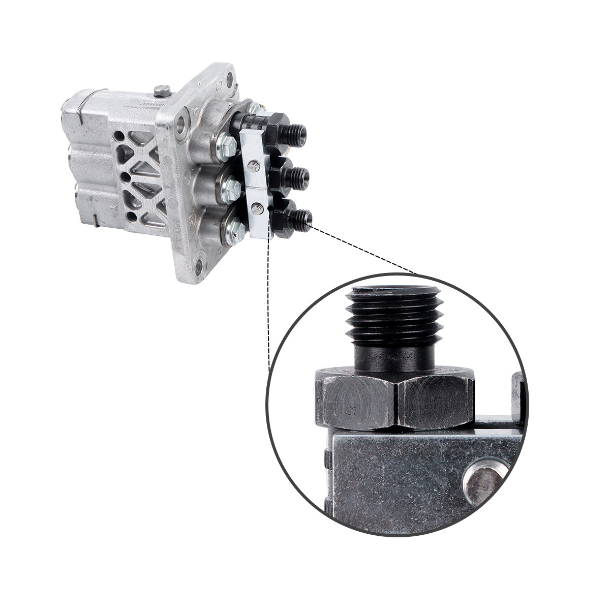 fuel injection pump 1G830-51011 for Kubota D850 Engine - image 3