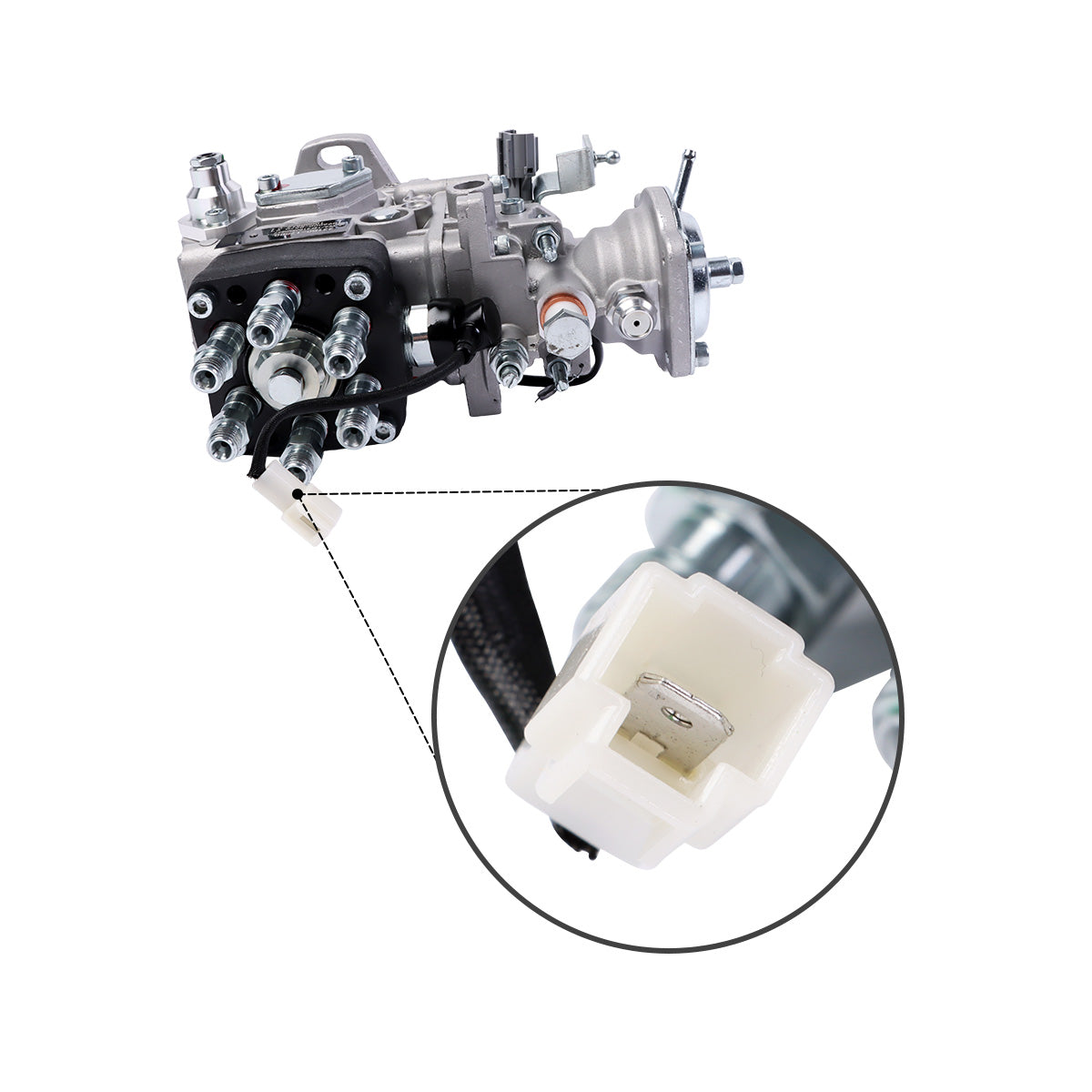 22100-17580 fuel injection pump for Toyota 1HDT HDJ80L Engine - image 3
