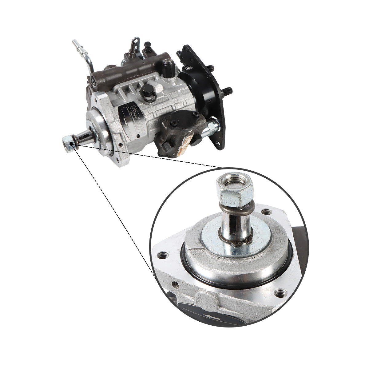 274-4962 fuel injection pump for Caterpillar 414E 416E 420E 420D Loader - image 2