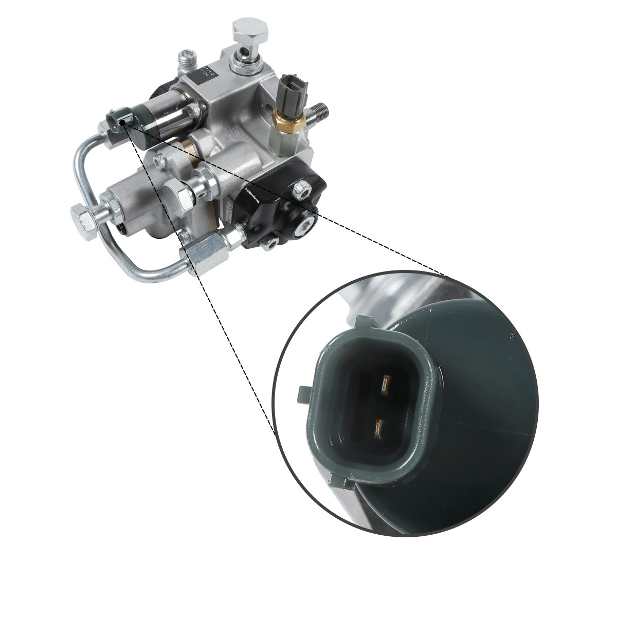 fuel injection pump 294000-1124 for Isuzu 4HK1 Diesel Engine - image 2