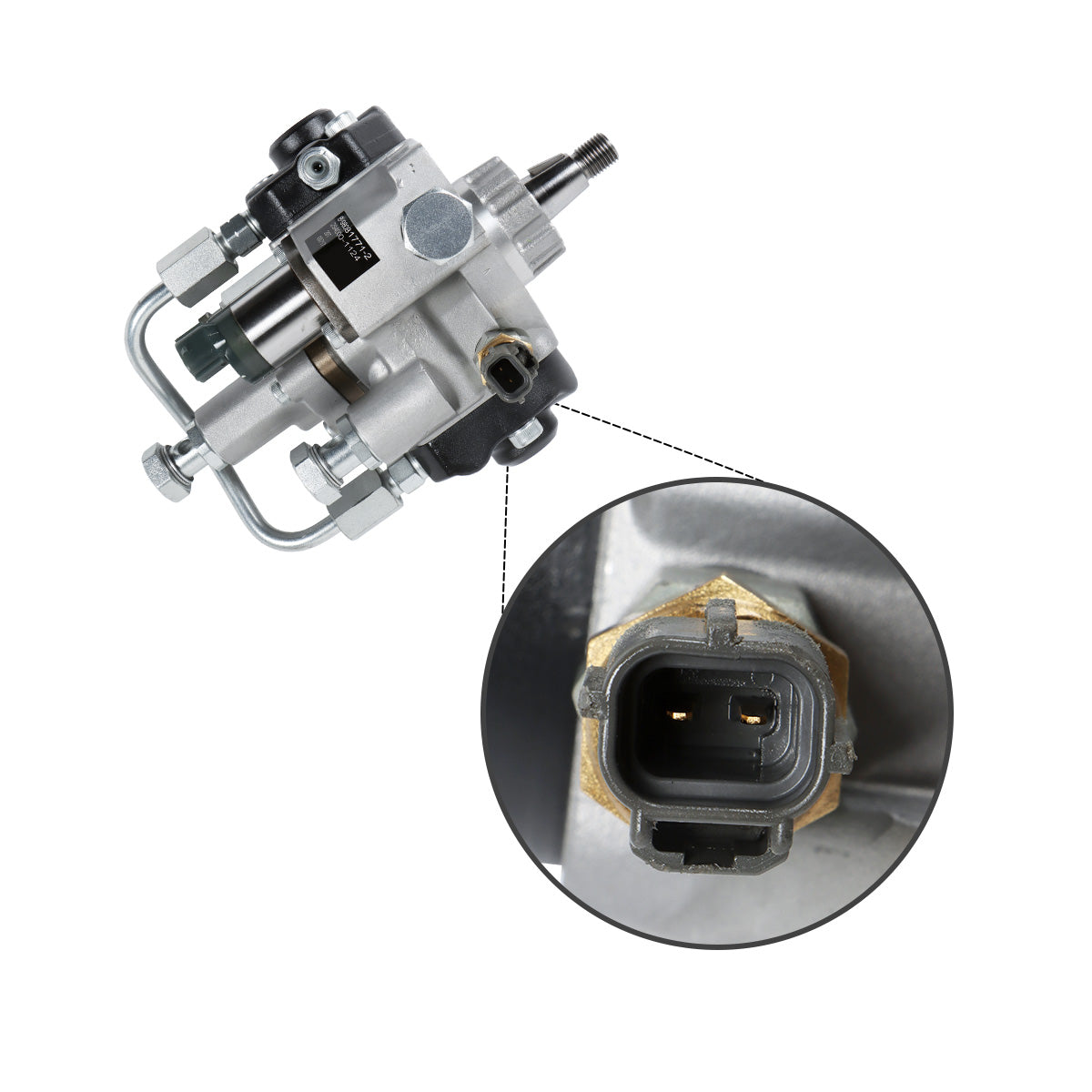 fuel injection pump 294000-1124 for Isuzu 4HK1 Diesel Engine - image 3