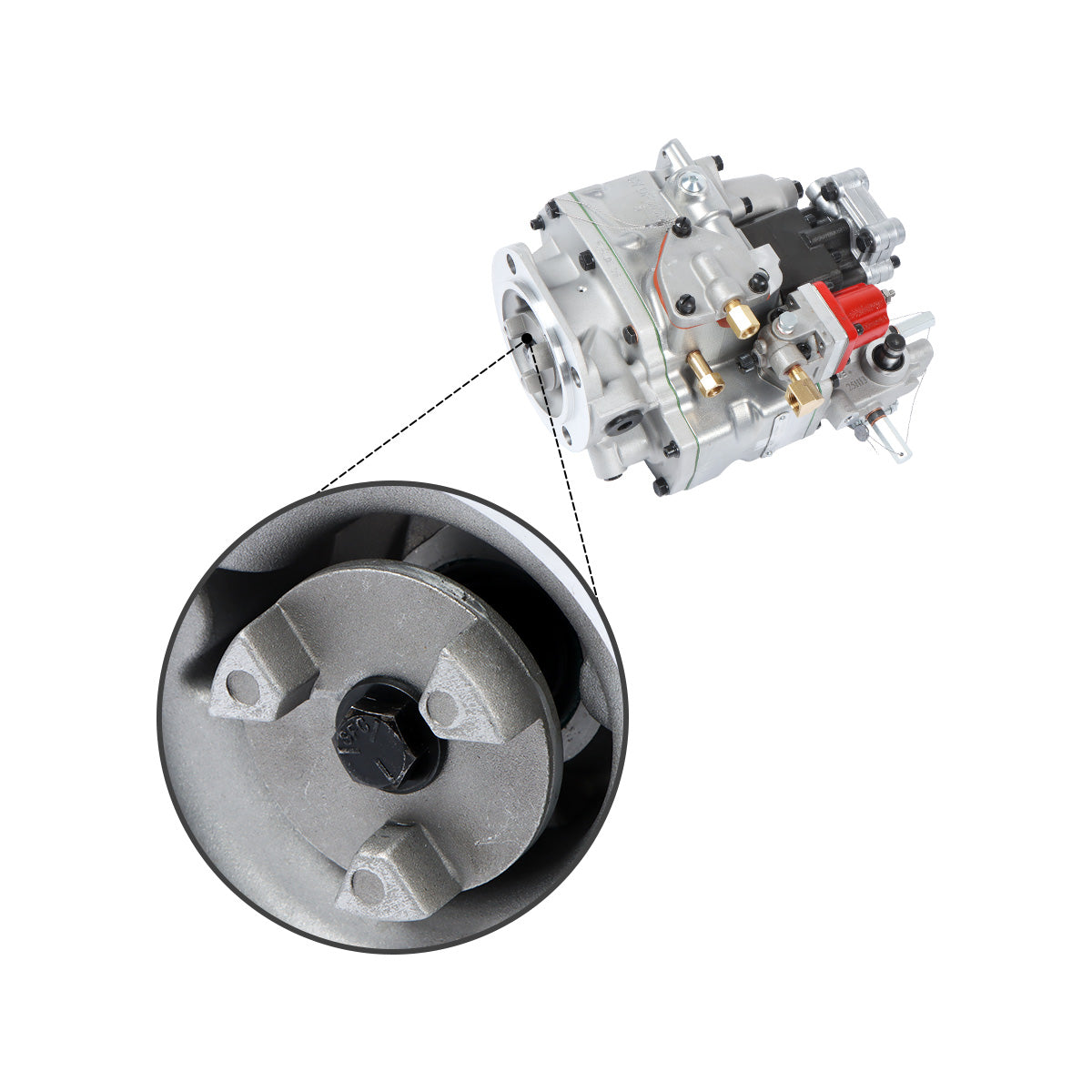 fuel injection pump 3021961 for Cummins Engine K19 KTA19 QSK19 NT855 - image 2