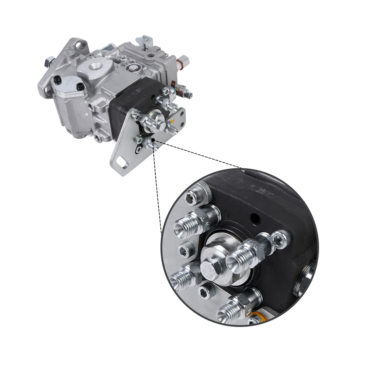 504081107 fuel injection pump for Iveco Fiat Case CNH 60 KW NEF - image 3