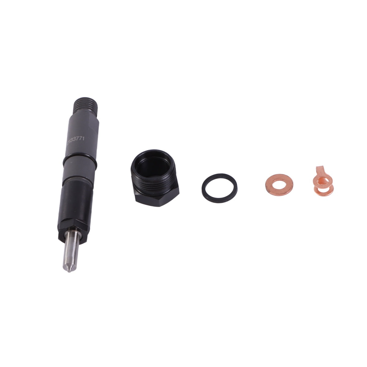 Fuel Injector 0432133771 2853346 Compatible with Case Engine P70 New Holland L190 C190 Skid Steer
