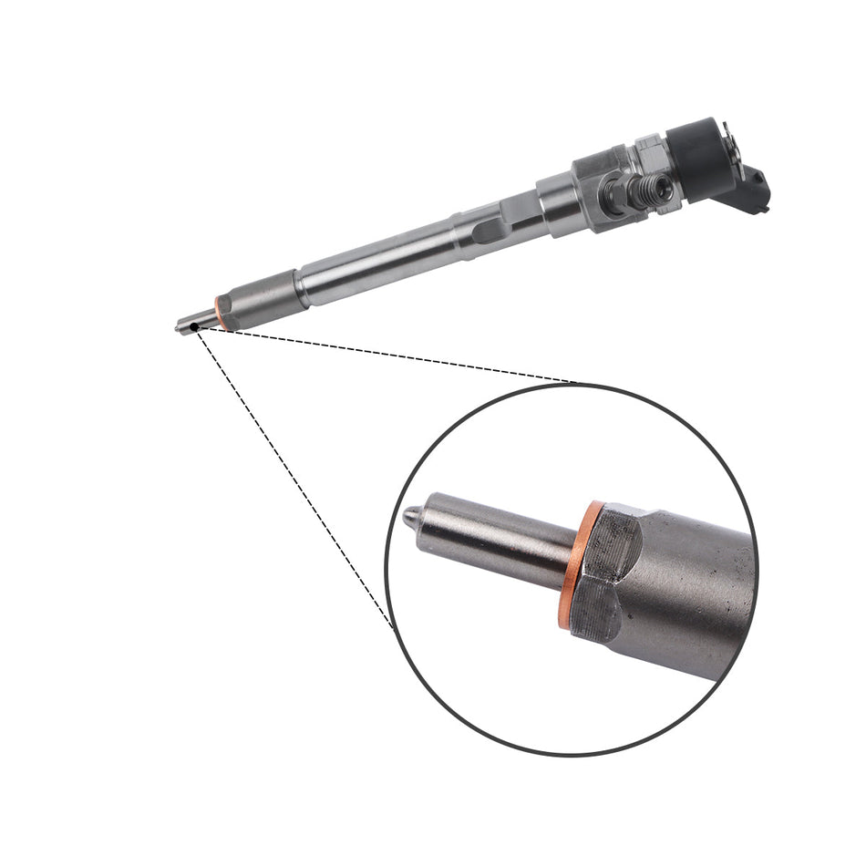 Fuel Injector 0445110254 Compatible with Hyundai Santa Fe Grandeur 2.2L VGT EU4