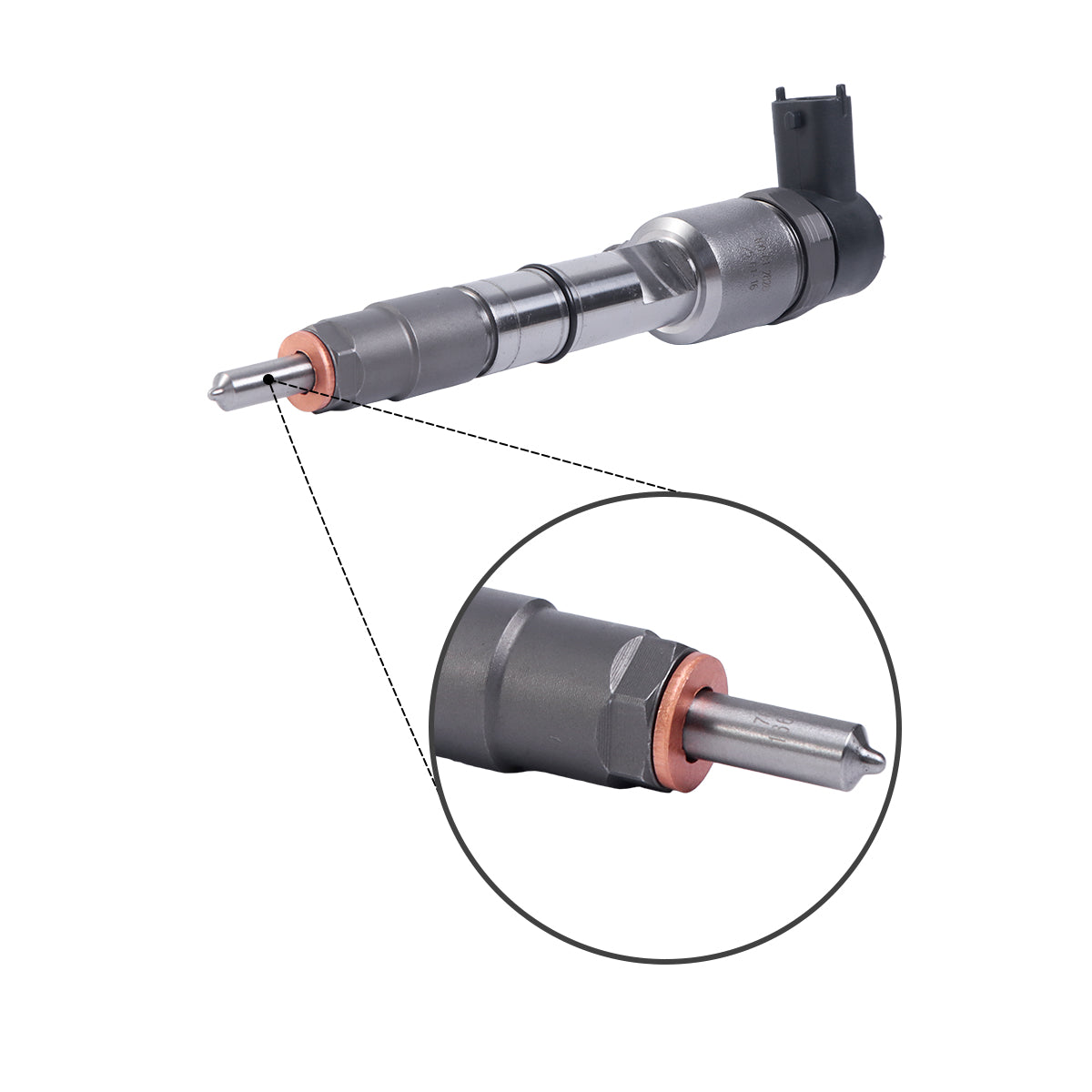 Fuel Injector 0445110293 0445110407 Compatible with Great Wall Haval CUV 2.8D Turbo 85kw