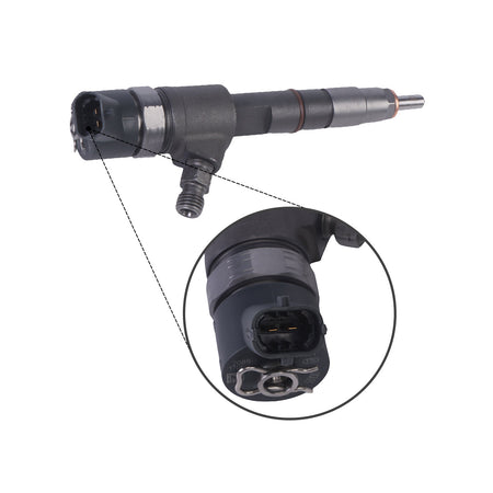 Fuel Injector 0445110507 Compatible with Yanmar 4TNV88C 4TNV98 Engine