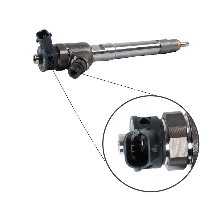 Fuel Injector 0445110522 68211302AA 46328458 Compatible with Jeep VM--23D EXF Diesel Engine