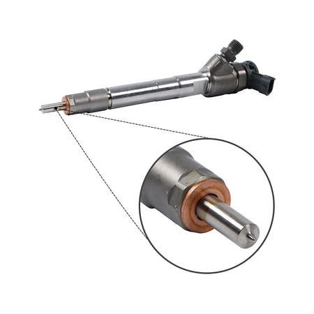 Fuel Injector 0445110522 68211302AA 46328458 Compatible with Jeep VM--23D EXF Diesel Engine