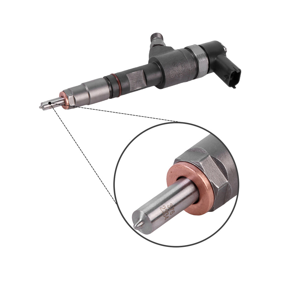 Fuel Injector 0445110777 1J801-53052 Compatible with Kubota V1803 V2403 Engine