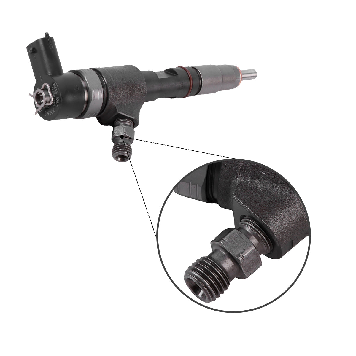 Fuel Injector 0445110777 1J801-53052 Compatible with Kubota V1803 V2403 Engine