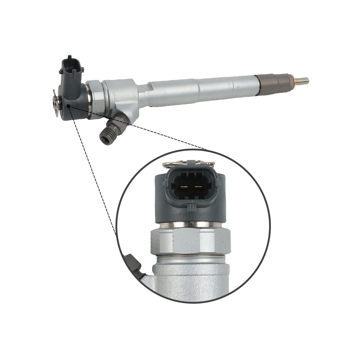 Fuel Injector 0445110808 Compatible with Cummins ISF 2.8 3.8 Engine