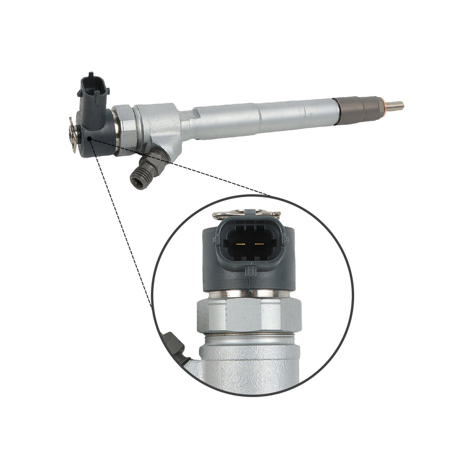 Fuel Injector 0445110808 Compatible with Cummins ISF 2.8 3.8 Engine