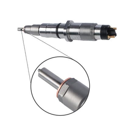 Fuel Injector 0445120038 Compatible with Cummins ISC ISL9 QSC8.3 QSL8.9 QSL9 Engine