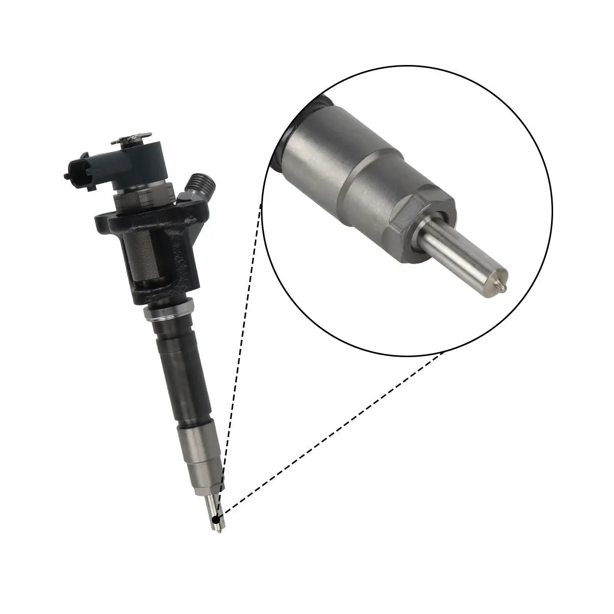 Fuel Injector 0445120049 ME223750 Compatible with Bosch Mitsubishi Fuso Canter FE 4M50 Engine 4.9L
