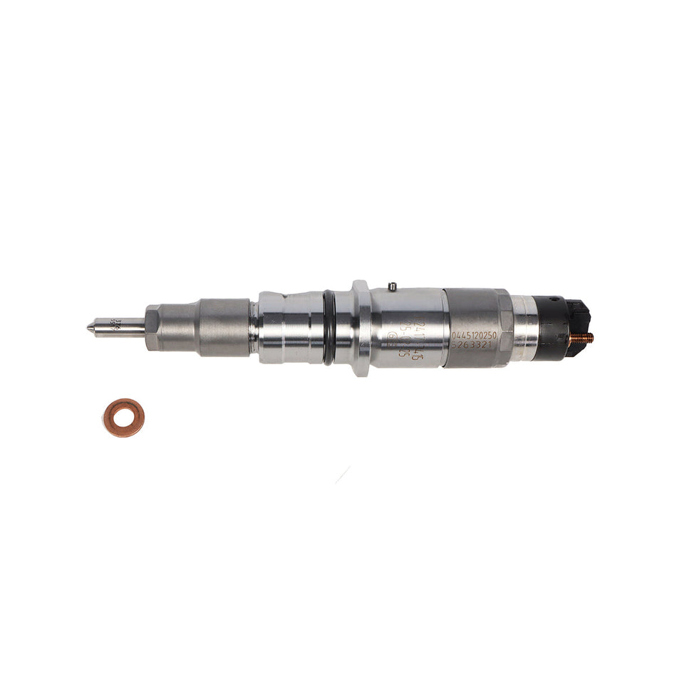 Fuel Injector 0445120250 Compatible with Cummins DAF CF65 LF45 LF55 GR165 GR184