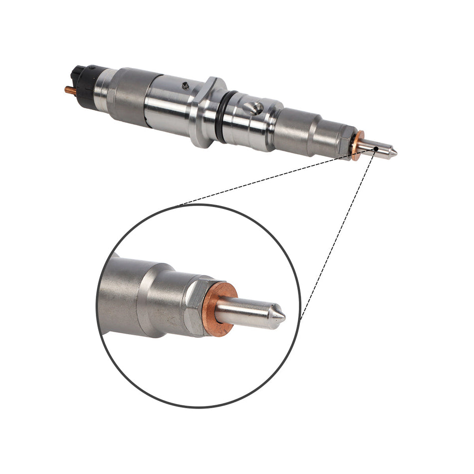 Fuel Injector 0445120250 Compatible with Cummins DAF CF65 LF45 LF55 GR165 GR184