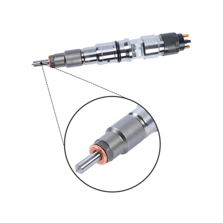 Fuel Injector 0445120295 Compatible with Doosan DL06KB DL220 DX160W-3 Excavator