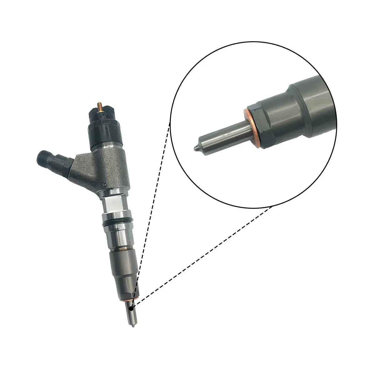 Fuel Injector 0445120399 0445120400 Compatible with Caterpillar CAT C4.4 Engine 320D2