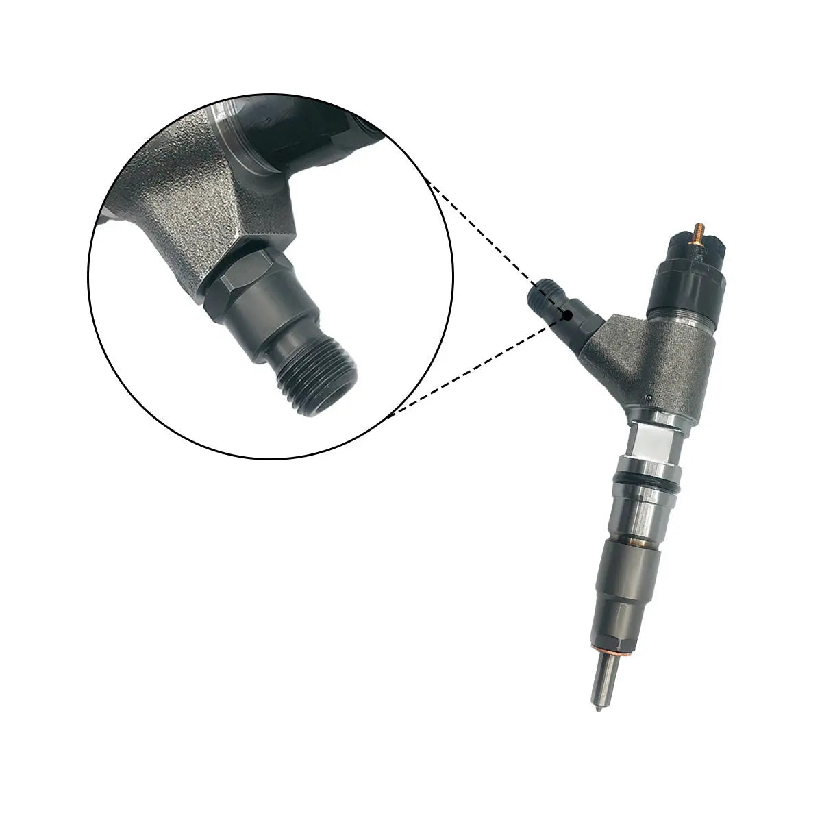 Fuel Injector 0445120399 0445120400 Compatible with Caterpillar CAT C4.4 Engine 320D2