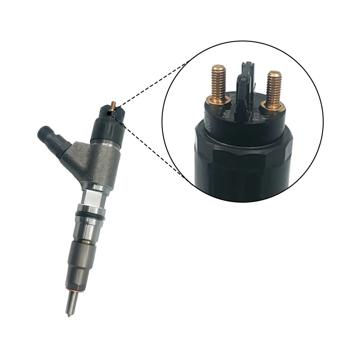 Fuel Injector 0445120399 0445120400 Compatible with Caterpillar CAT C4.4 Engine 320D2