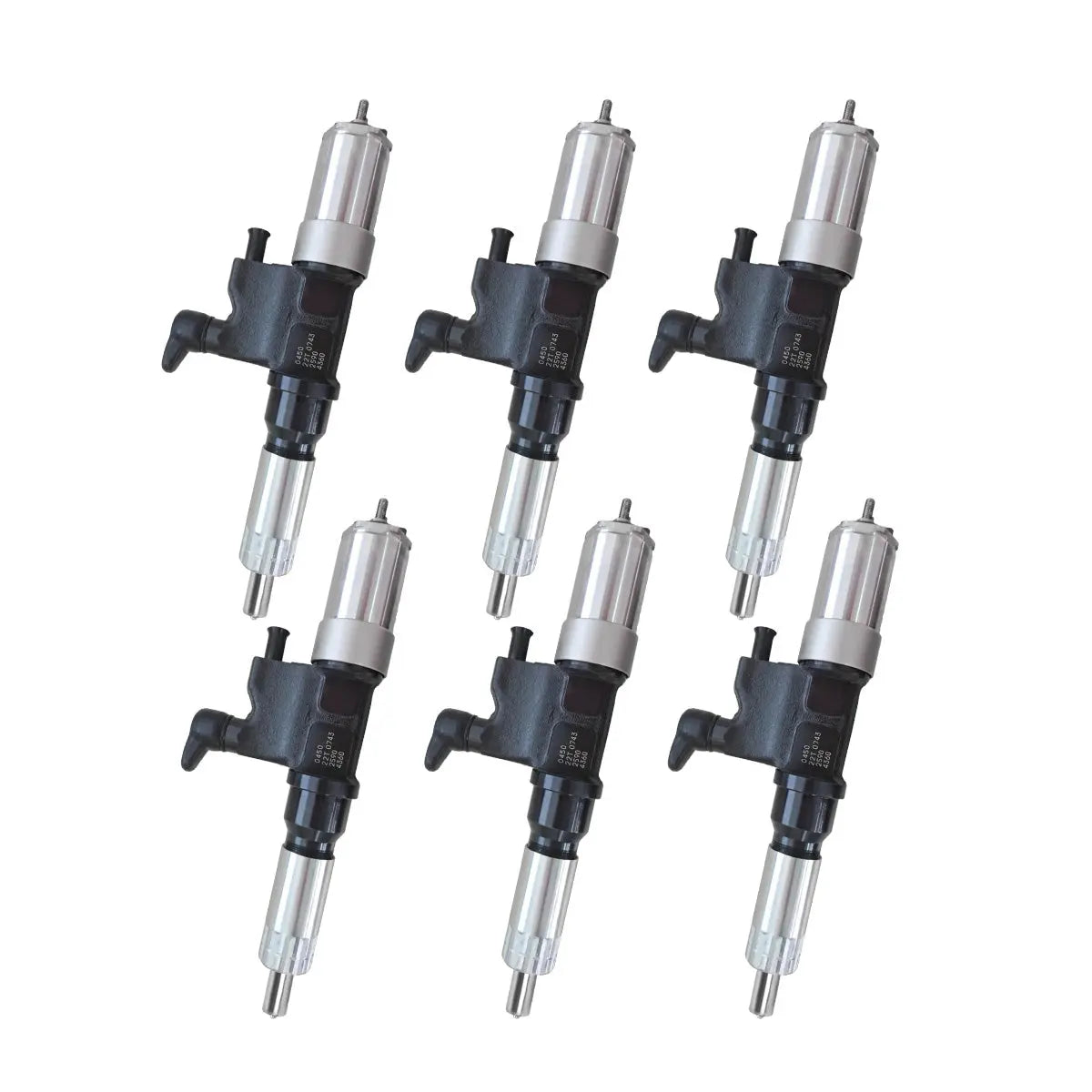 Fuel Injector 095000-0450 Compatible with Isuzu 6HK1 Diesel Engine
