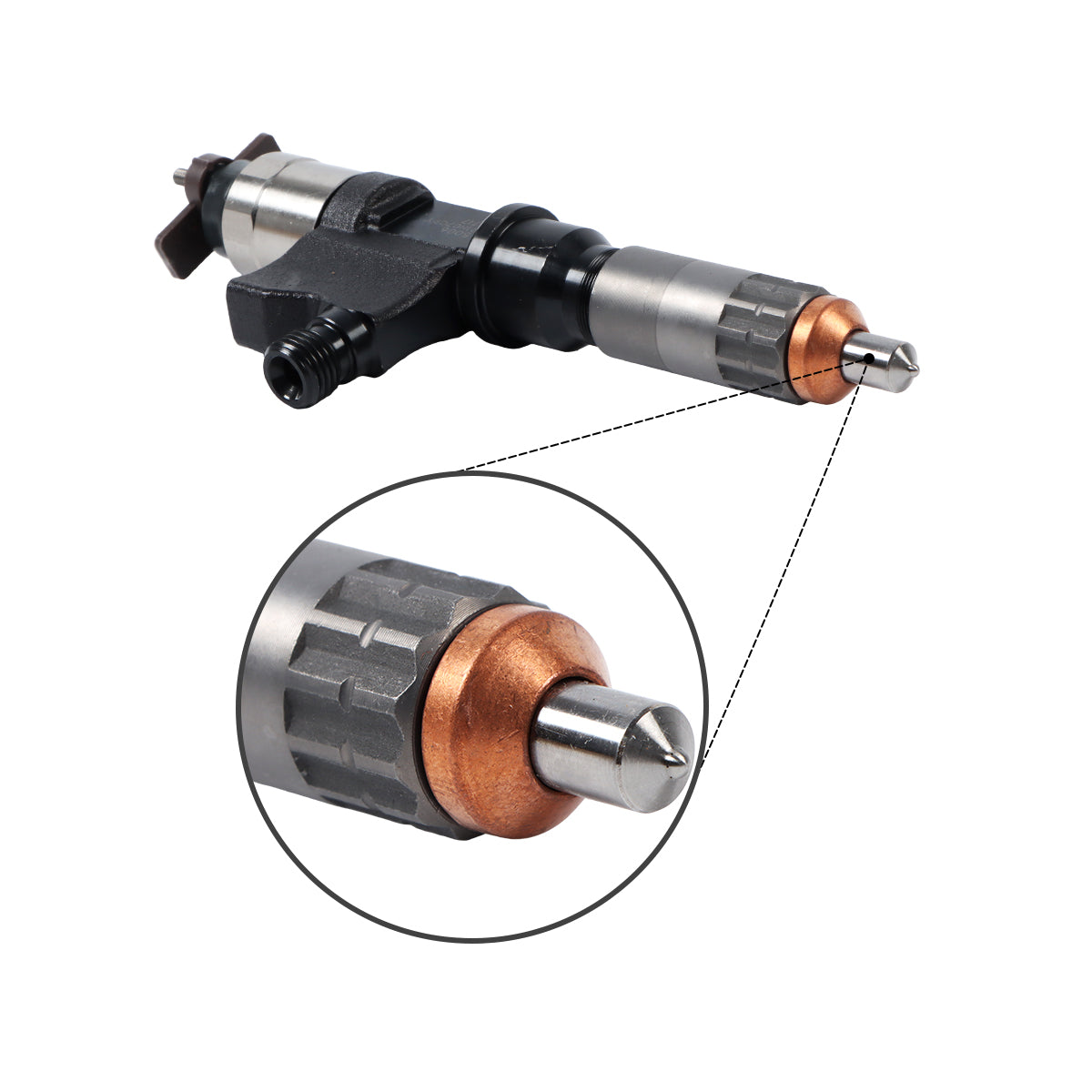Fuel Injector 095000-5006 095000-5001 Compatible with Isuzu 4HJ1 6HJ1 Engine