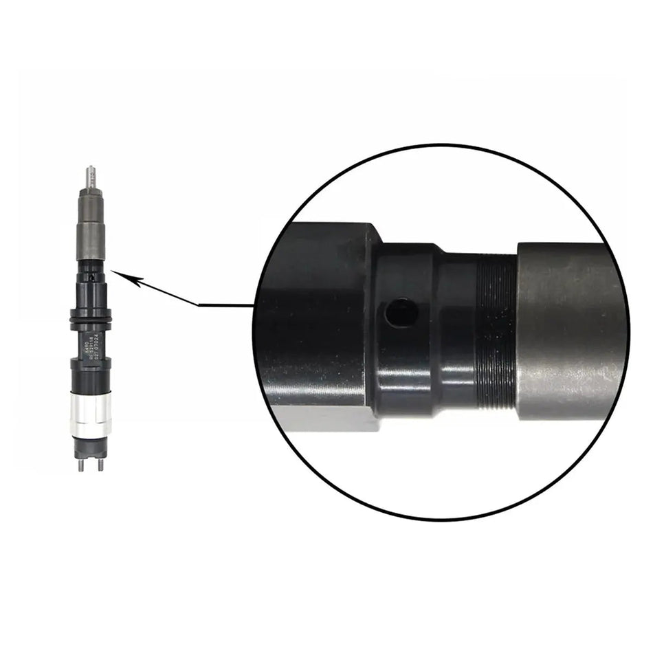 Fuel Injector 095000-5230 RE518727 Compatible with John Deere Tractor 6081T Engine