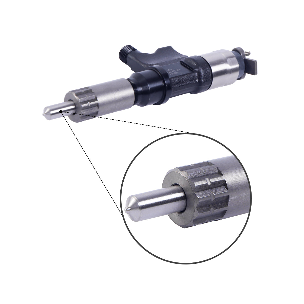 Fuel Injector 095000-6374 Compatible with Isuzu 4HK1 6HK1 Engine