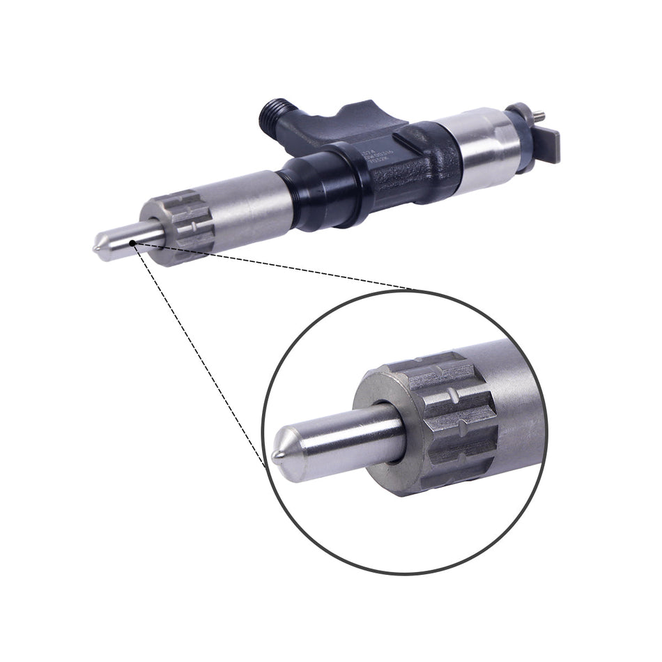Fuel Injector 095000-6374 Compatible with Isuzu 4HK1 6HK1 Engine