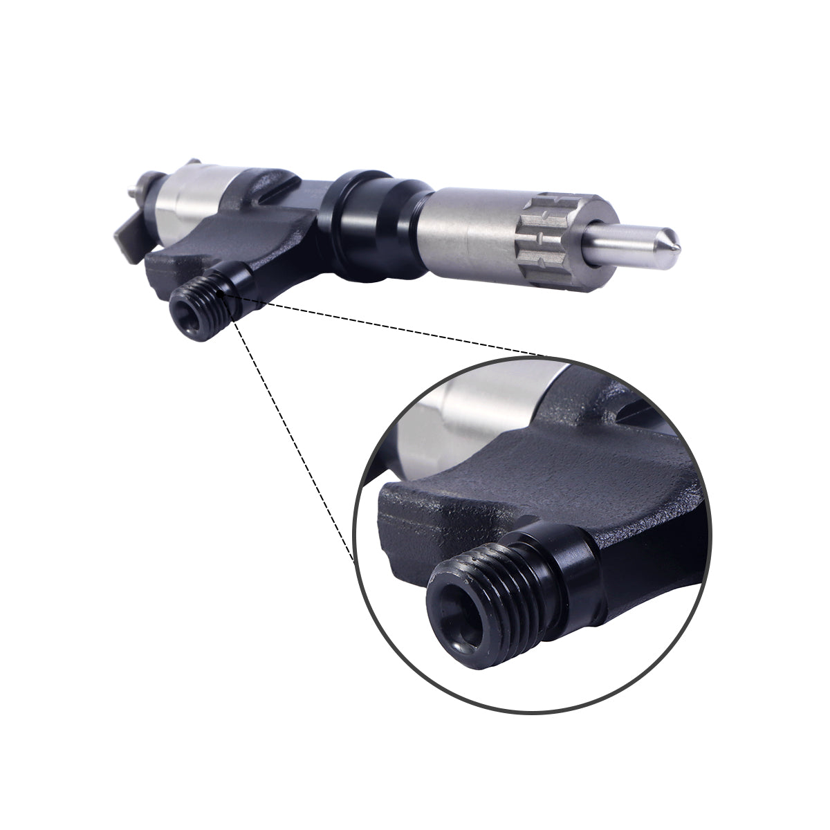 Fuel Injector 095000-6374 Compatible with Isuzu 4HK1 6HK1 Engine