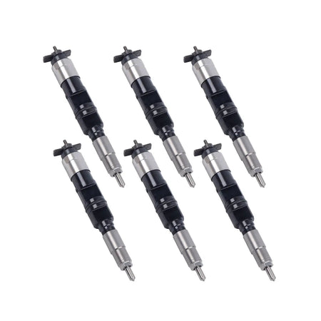 095000-6490 DZ100217 Fuel Injector Compatible with John Deere 7430 6068T D7430 Engine