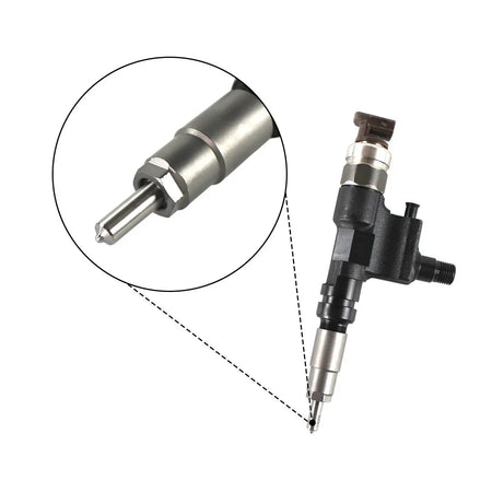 Fuel Injector 095000-6520 Compatible with Toyota Dyna 200 Hino N04C