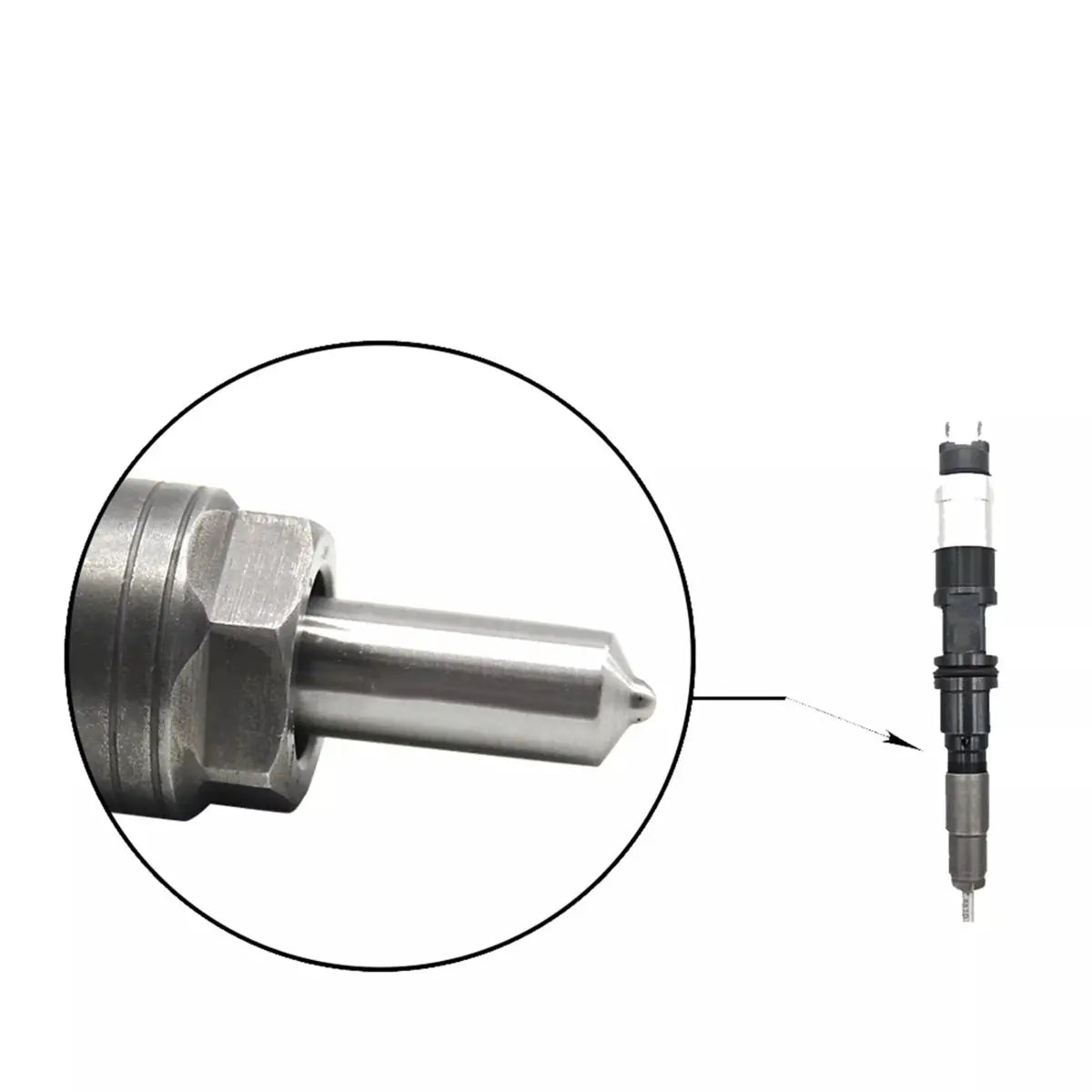 Fuel Injector 095000-7150 RE533505 RE534111 Compatible with John Deere Tractor 4045 Engine