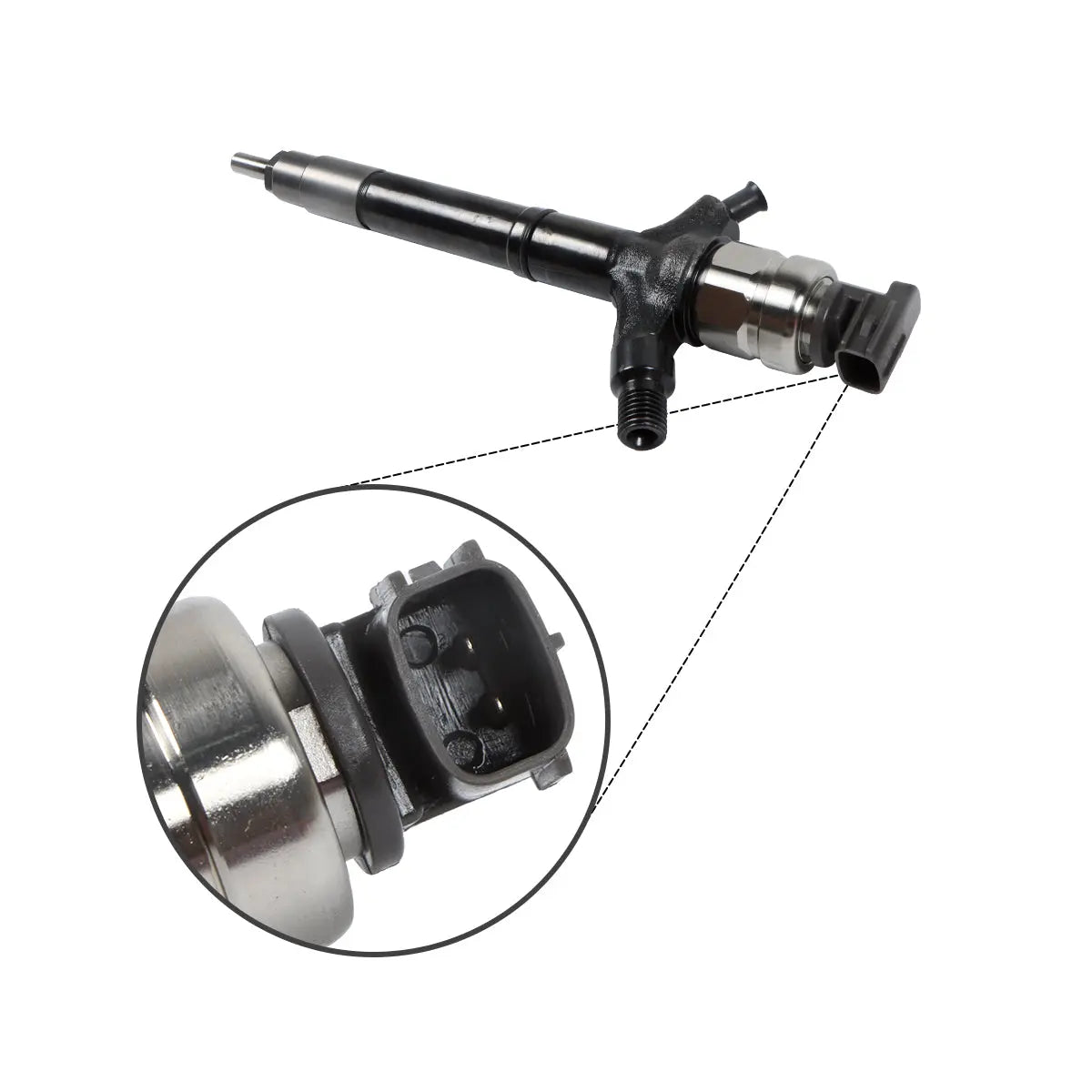 Fuel Injector 095000-7270 23670-0R070 Compatible with Toyota Verso RAV4 2.2D 2AD-FTV